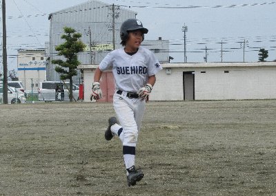 ナイス、三塁打！